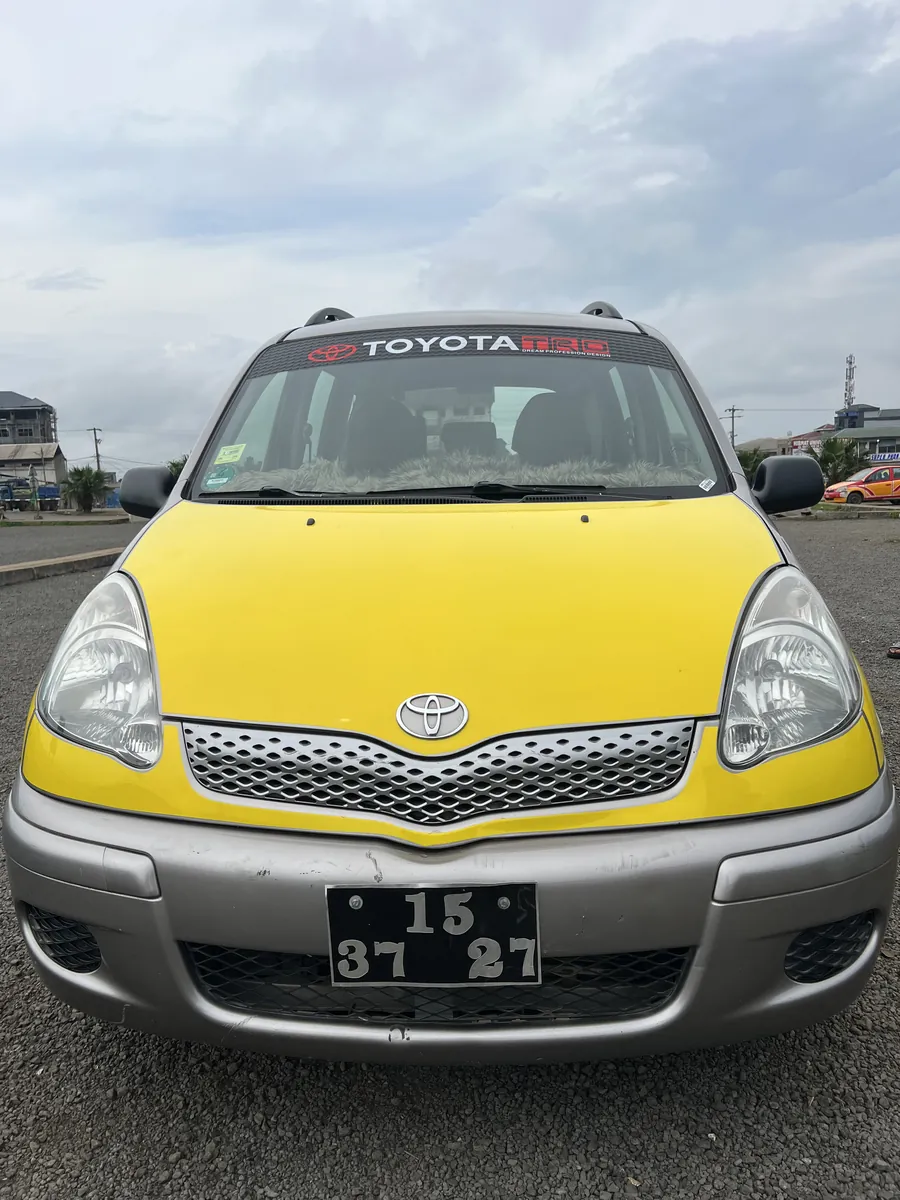Stunna Mobility Toyota Yaris Verso front view in Buea